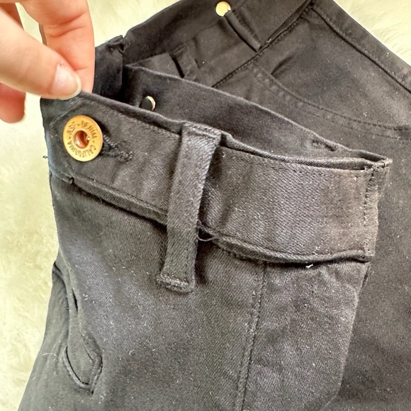 NSF The Vincent Black Skinny Cargo Pants - Picture 4 of 4